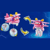 5세여아 슈퍼윙스 경비행기 변신로봇 알리 초딩 작동완구 다양한놀이
