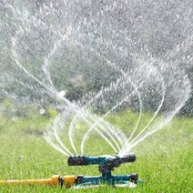농사용 원형 스프링쿨러 고추밭 물주기