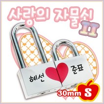[천삼백케이] [굿센스] 남산 커플 사랑의 자물쇠 II (S)