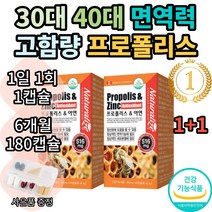 네추럴라이즈 프로폴리스 & 아연 프리미엄 포르폴리스 플로폴리스 푸로폴리스 폴리폴리스 플라보노이드 식약처인증 환절기 대용량 여성 추천 부모님 bee propolis 홈쇼핑 직구 남성