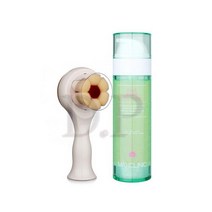 맥스클리닉 시카 바이옴 오일폼 1개+실리콘브러쉬 클렌징폼 클렌저, 본품 1개+실리콘브러쉬 베이지