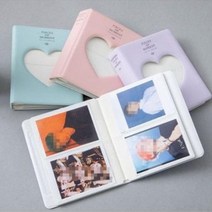 2단 점보 콜렉트북 귀여워 콜북 몬엑 방탄 세븐틴 더보이즈 포카 앨범, 핑크