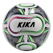 키카정품 키카 컨트롤 축구공 풋살공 족구공(프리미어) 5호, 화이트블랙/핑크