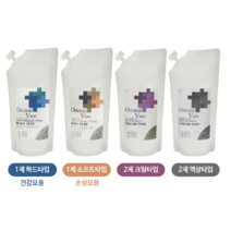 다다토모 오리엔탈뷰 아마씨오일 헤어 스트레이트펌 400ml, 하드 건강모, 크림