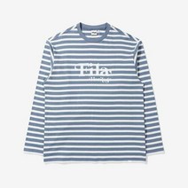 [AK PLAZA] [휠라] 선염 스트라이프 긴팔티셔츠 (FS2RLE1102X_GSU