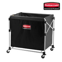 RB-1881750 접이식 X 카트 300L 호텔 리조트 헬스장 운반 카트 린넨 세탁물 빨래
