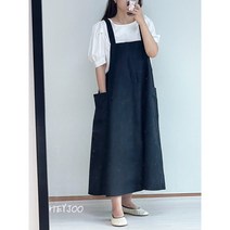 [해이주] 도로시 멜빵 원피스