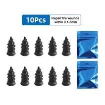 오토바이 튜닝 vacuum tyre repair nail kit for car motorcycle scooter tyre repair tool set puncture nail, 소형 10개