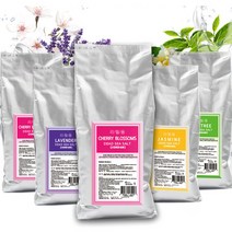 바스참 요르단 사해소금 입욕제 벚꽃 1kg/ 족욕제/ 반신욕/계량스푼포함, 03-요르단 1kg-라벤더