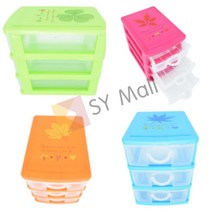 3단 미니 서랍장 장난감서랍장 학용품서랍장, 랜덤