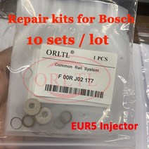 연료주입기 bosch 씰링 링용 bosch eur 5 디젤 인젝터용 orltl 커먼 레일 인젝터 수리 키트 f00rj02177, 없음