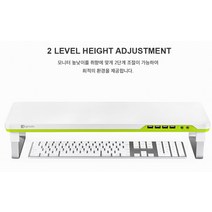 큐밸 큐밸리 ZIGNUM DESK F1다기능 모니터 받침대-색상랜덤