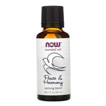 NOW Foods 에센셜 오일 100% 퓨어 마조람 오일 1 fl oz (30 ml) 1팩