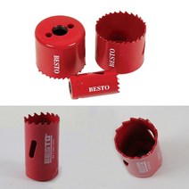 홀 커터 홀소 바이메탈 일반 43mm 구멍가공 베스토, 대성유통쿠팡 본상품선택, 상세페이지 참조