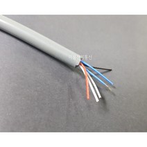 온도보상도선 FK 0.14SQ x 6C 롤 100m / 국산 온도센서케이블 온도센서선 RTD-WIRE, 1개