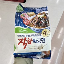 기획_풀무원 직화짜장(4인) 1320g x 1개, 종이박스포장