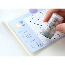 만년 참잘했어요 도장 칭찬 스탬프, 냥이-16.두근두근