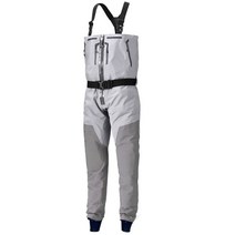 남성용 지퍼 달린 가슴 바지장화 부츠 없음 라텍스 발목 가스켓 사냥 낚시 컨버터블 방수 슈트 4 레이어, 04 l, 01 라이트 그레이