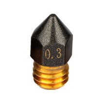 부품 MK8 PTFE 코팅 노즐 CR10 프린터, 02 0.3mm_03 5pcs