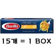 [바릴라] 이탈리아 No.13 링귀니500g 15입(1박스), 500g, 1박스