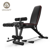 LMLL&PP 가정용 인클라인 벤치프레스 다기능 복근운동 윗몸일으키기기구