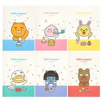 [문구조아] 카카오프렌즈 해피모먼트 신학기 무선제본 노트 어피치, 10개