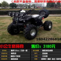 ATV 125cc-250cc 쿼드 바이크 산악 자전거 오프로드 ATV, 단일사이즈, 암소 정식 4 개