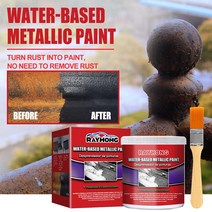 Rust Remover녹페인트 다기능 금속 자동차 제거제 용 컨버터 섀시 및 녹슨 철근 브러시 포함, 한개옵션0