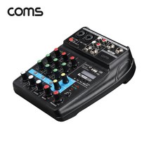 컴스 4채널 블루투스 USB 오디오 믹싱콘솔, EP723