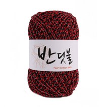 마마니트 반딧불 뜨개실, 228 블랙레드믹스, 1개