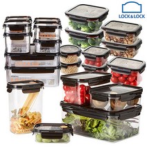 엘앤씨 락앤락 비스프리 모듈러 온더테이블 밀폐용기 찬합, 19.모듈러레드핸디4600ml