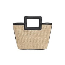 기저귀 가방 ZCMEB 여성수제직 여름 숄더백 휴가 토트백 빨대 비치 핸드백 쇼핑, Free Size, a