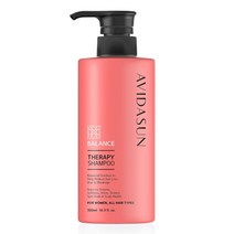 아비다선 밸런스 테라피 샴푸 여성용 500ml 탈모완화 특허성분 모발개선, 1개