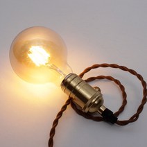 공간LED 에디슨전구 LED전구 인테리어조명, LED 에디슨 볼전구 G95 3W YD