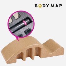 스파인코렉터 바디맵 필라테스아크 전신스트레칭 폼롤러 포함, 스파인코렉터 1개+ EPP45폼롤러 1개, 블랙