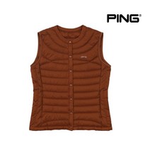 핑골프골프 여성 다운 조끼 헝가리 구스 내피 베스트_P12293JV954_BR, 105, BR