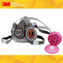 3M 방독면 특급방진필터 패키지 - 용접 그라인딩 작업용