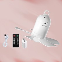 캠핑용 배터리내장 무선 리모컨 천장 타프팬 실링팬 써큘레이터 USB, 4000