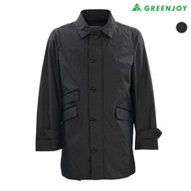 [그린조이] 남성 패딩 하프 코트