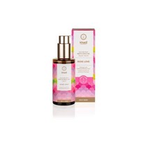 khadi ROSE LOVE 아유르베딕 엘릭시르 스킨 & 소울 오일 럭셔리 뷰티 퍼밍 재생 영양 100% 식물성 천연 비건 인증 화장품 100ml 426571