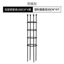 난초 pergola 파고라 발코니 철스탠드 식물기둥, 직경30높이180-블랙3회전