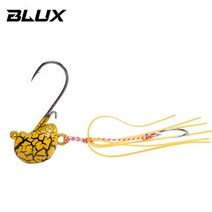 BLUX-20g 30g 딥 컨트롤 업 텐야 마다이 지그 가부라 바다 낚시 미끼 헤드 보트 새우 고무 스커트, 04 Color D_05 15g