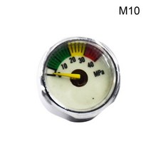빛나는 공기 압축기 공압 유압 유체 압력 게이지 0-5/10/30/40MPA, 03 M10 40Mpa