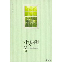 거짓처럼 봄:해완하 장편소설, 힐미디어, 해완하 저