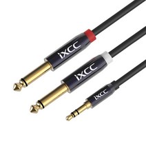 IXCC 금도금 RCA 케이블, TRS-TS Cable_10Feet