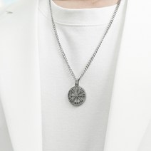 남자 체인 목걸이 펜던트 학생 데일리 패션 Charm