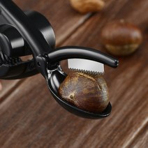 춘게엘 밤삶기 칼집내기 집게 간편껍질제거 군밤 약단밤 십자 스텐찝기 알밤까기 탈피기 간식만들기 CjxD165, 사진색, 1개