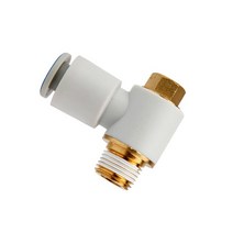 공압 부품 적용 튜브: 미터 크기 연결 나사: M R 유니버설 엘보 KQ2V08-03AS, 02 KQ2V10-02AS