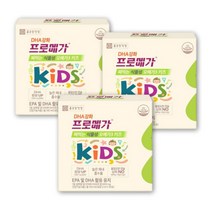 [종근당건강] 프로메가 짜먹는 식물성 오메가3 키즈 3박스(3개월분), 30포, 3박스