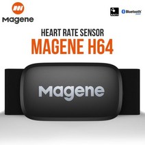 자전거 심박계 심박수 측정기 Magene H64 Heart Rate Monitor Mover Bluetooth ANT Sensor 가슴 스트랩 포함 Wahoo 가민 BT Sport, H64 HR Sensor
